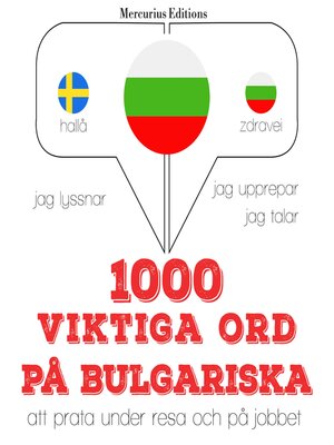 cover image of 1000 viktiga ord på bulgariska